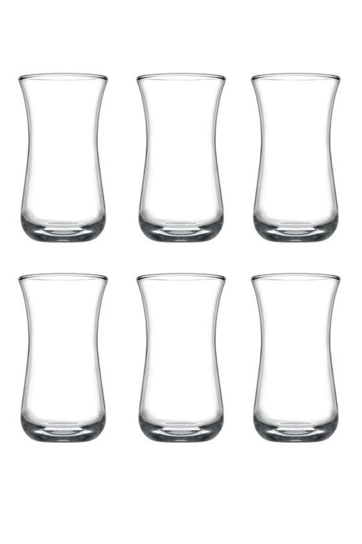 42641 Fit Cam 6lı Çay Rakı Bardağı Takımı Seti 120cc