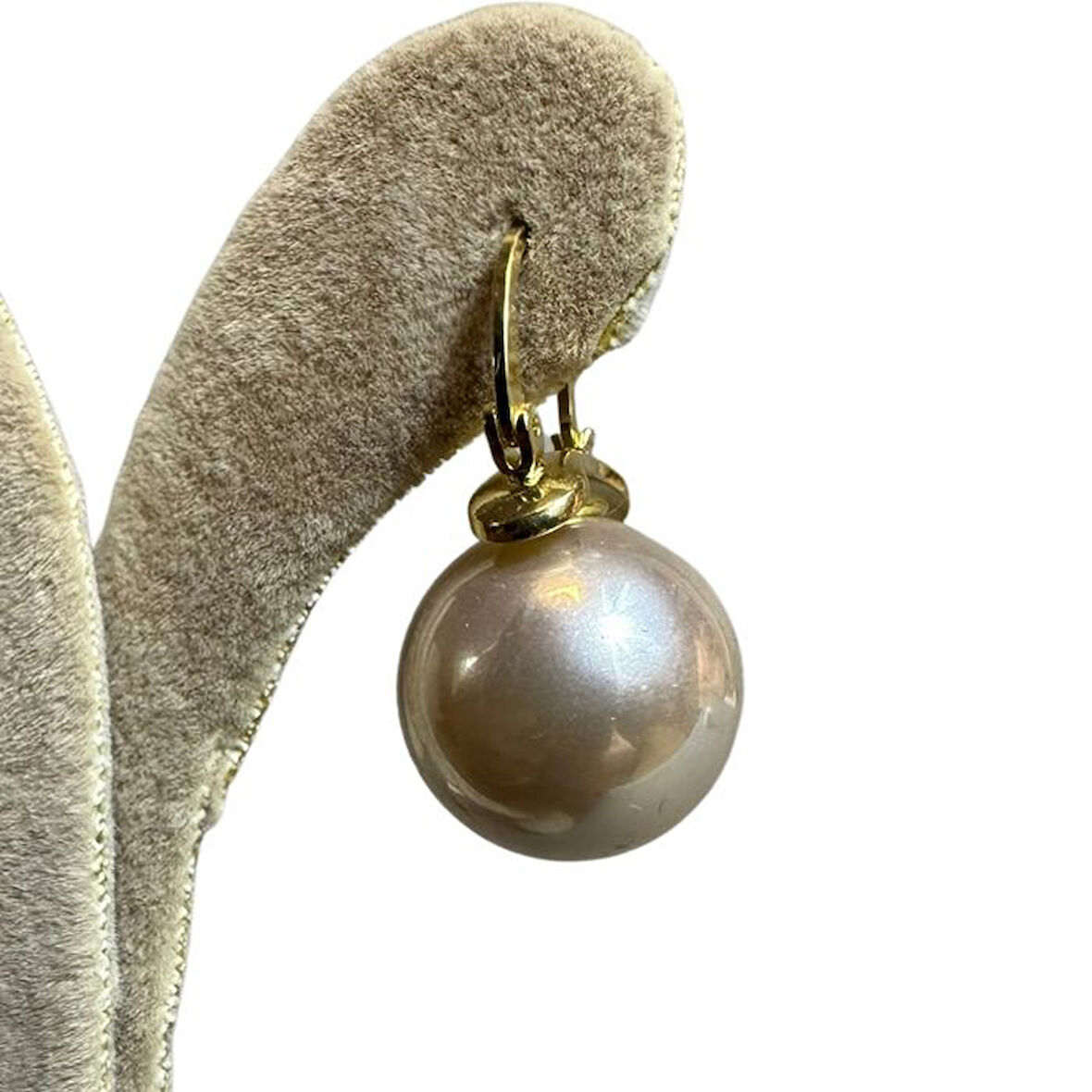 Uretti - İREM 3914 4143 Orta Boy İnci Küpe