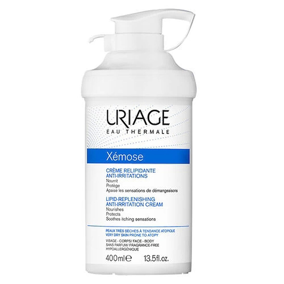 Uriage Xemose Lipid-Replenishing Anti-Irritation Cream 400ml + 50 ML YAĞ HEDİYE