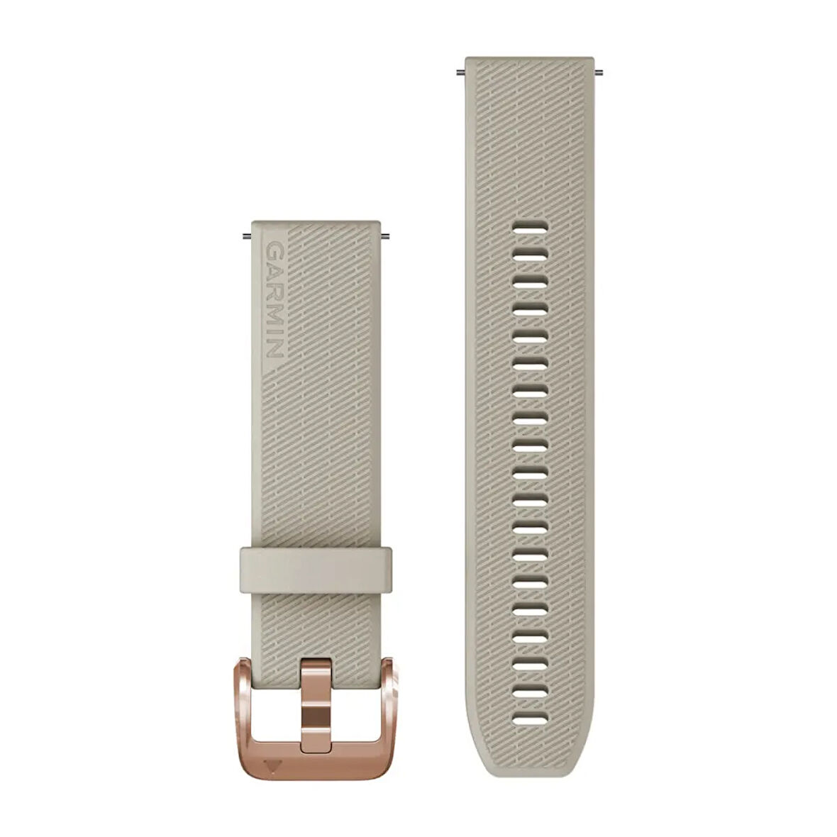  Garmin Quick Release 20 mm Yedek Kayış Açık Kum, Pembe Altın