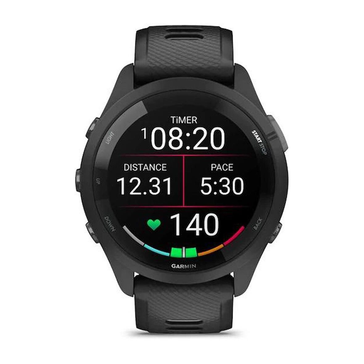 Garmin Forerunner 265 Gri - Siyah Akıllı Saat