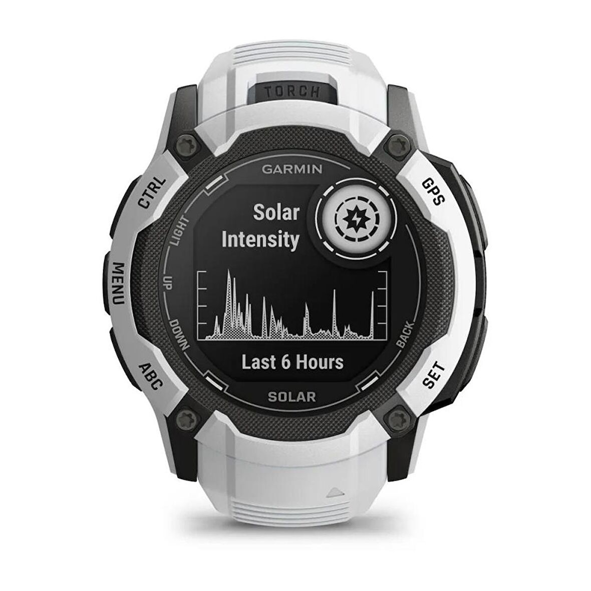 Garmin Instinct 2X Solar Beyaz Multisport Akıllı Saat