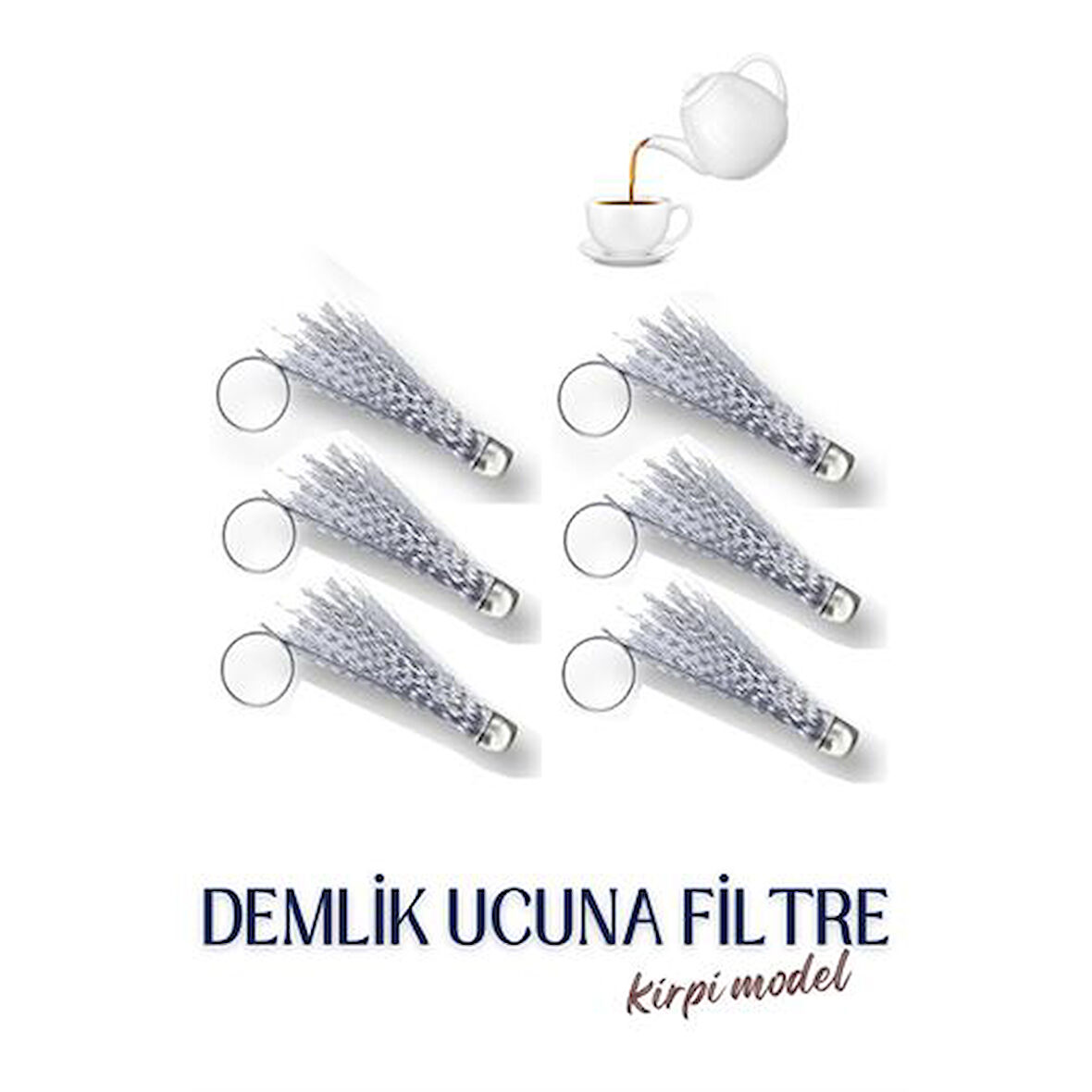 ModaCar 24 ADET Demlik Ucuna Filtre  Novy Design 718918 Toptan Paket