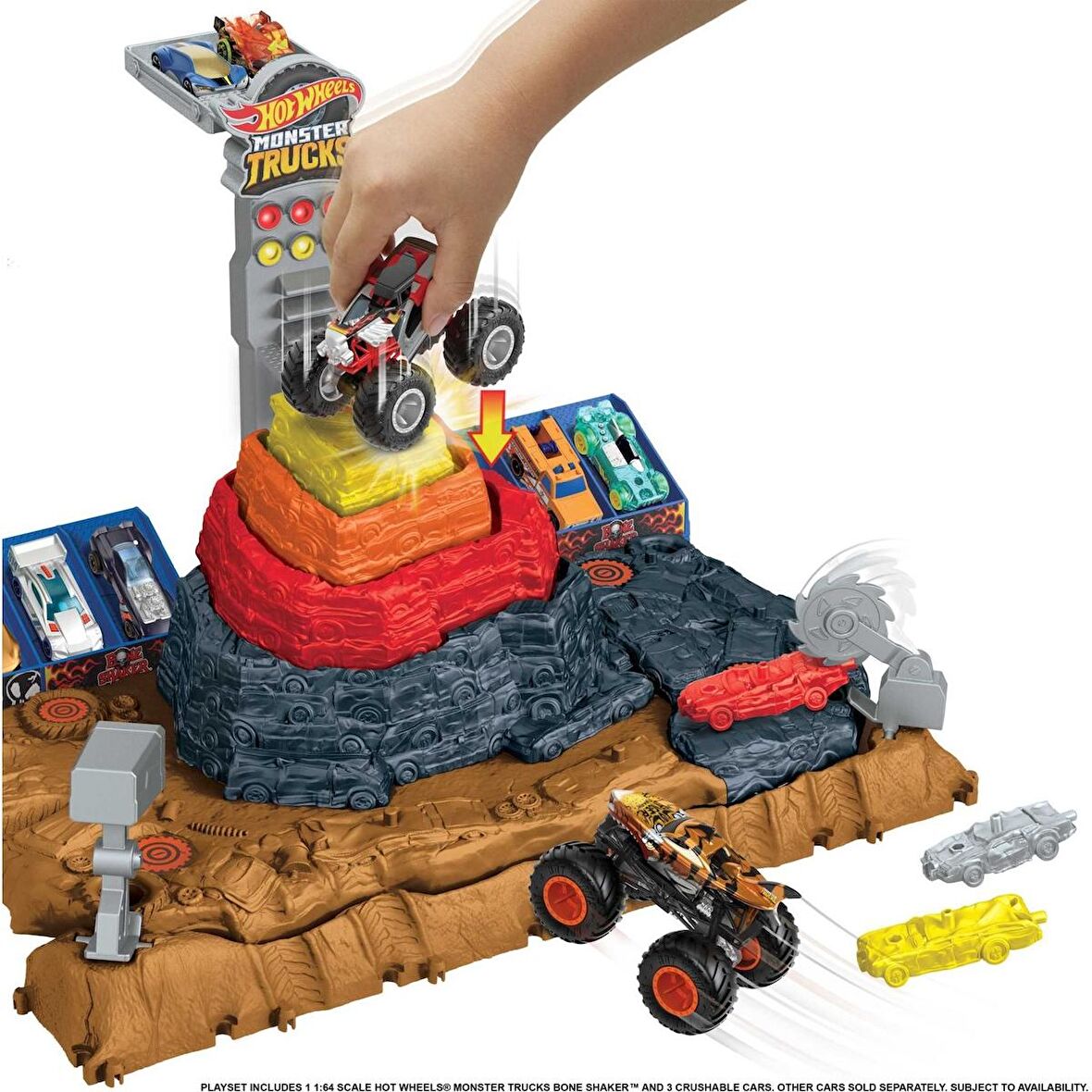 Kaliko Kaliko Monster Trucks Muhteşem Çarpışma Arenası, 4 Yaş Ve Üzeri, Hnb96