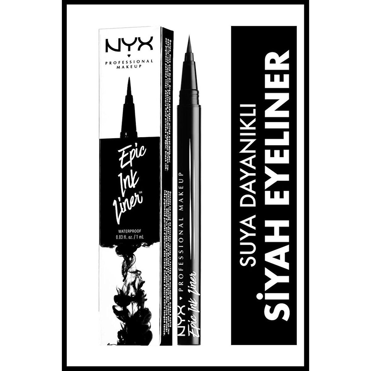 Kaliko Kaliko Siyah Eyeliner - Epic Ink Liner Black 800897085605