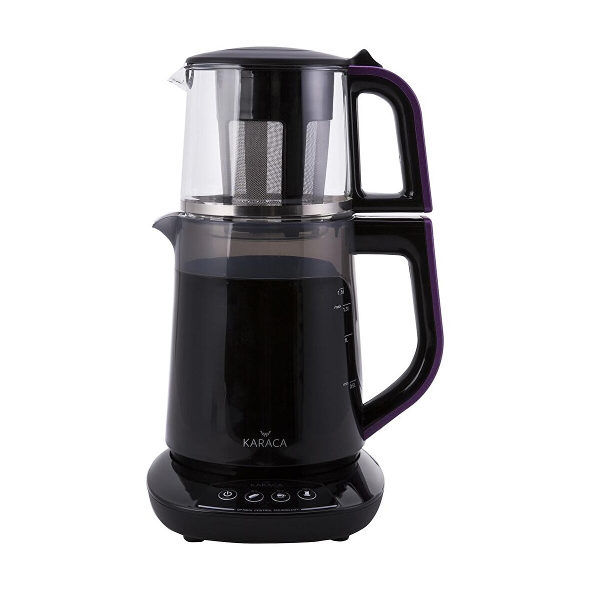 Kaliko Demfit 2501 Sesli Ve Işıklı Çay Makinesi Violet Glossy