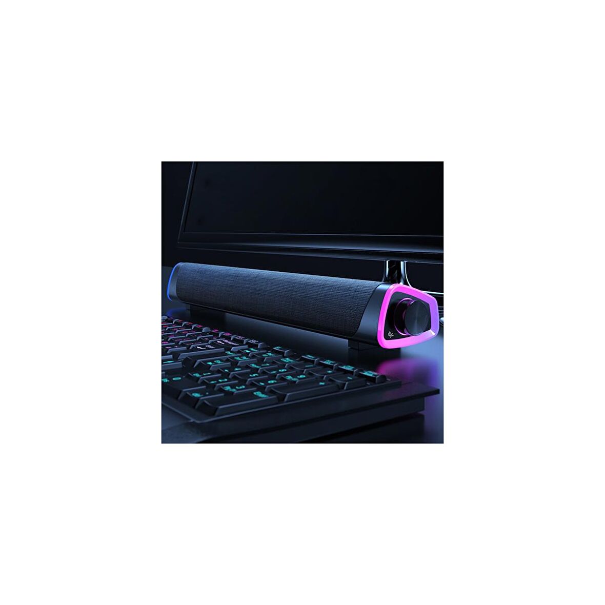 Kaliko Rgb Bas Soundbar Tv Ses Sistemi Ve Bilgisayar Masaüstü Bluetooth Hoparlör Subwoofer