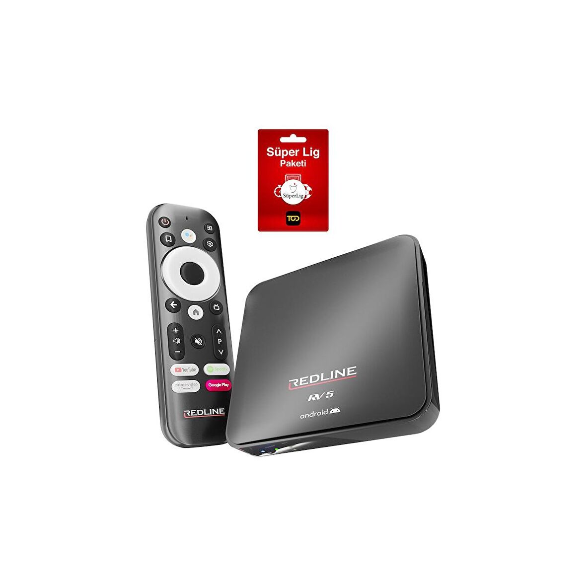 Kaliko Rv 5 Android Tv Box - 3 Aylık Tod Süper Lig Paketi