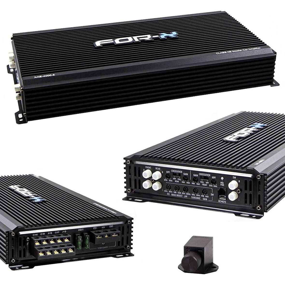 X Oto Anfi 4000W 5 Kanal Bass Kontrol For- Xae-4000.5