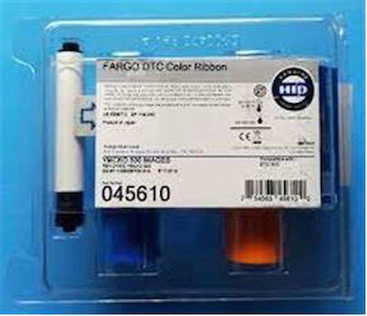 Fargo 045610 DTC1500 YMCk Renkli Ribbon Tek Yüze 500 Renkli Baskı