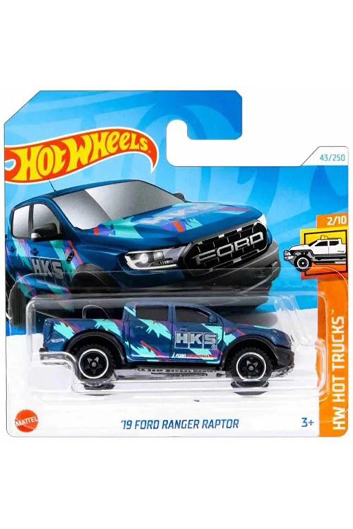 Hot Wheels - '19 Ford Ranger Raptor (1/64)