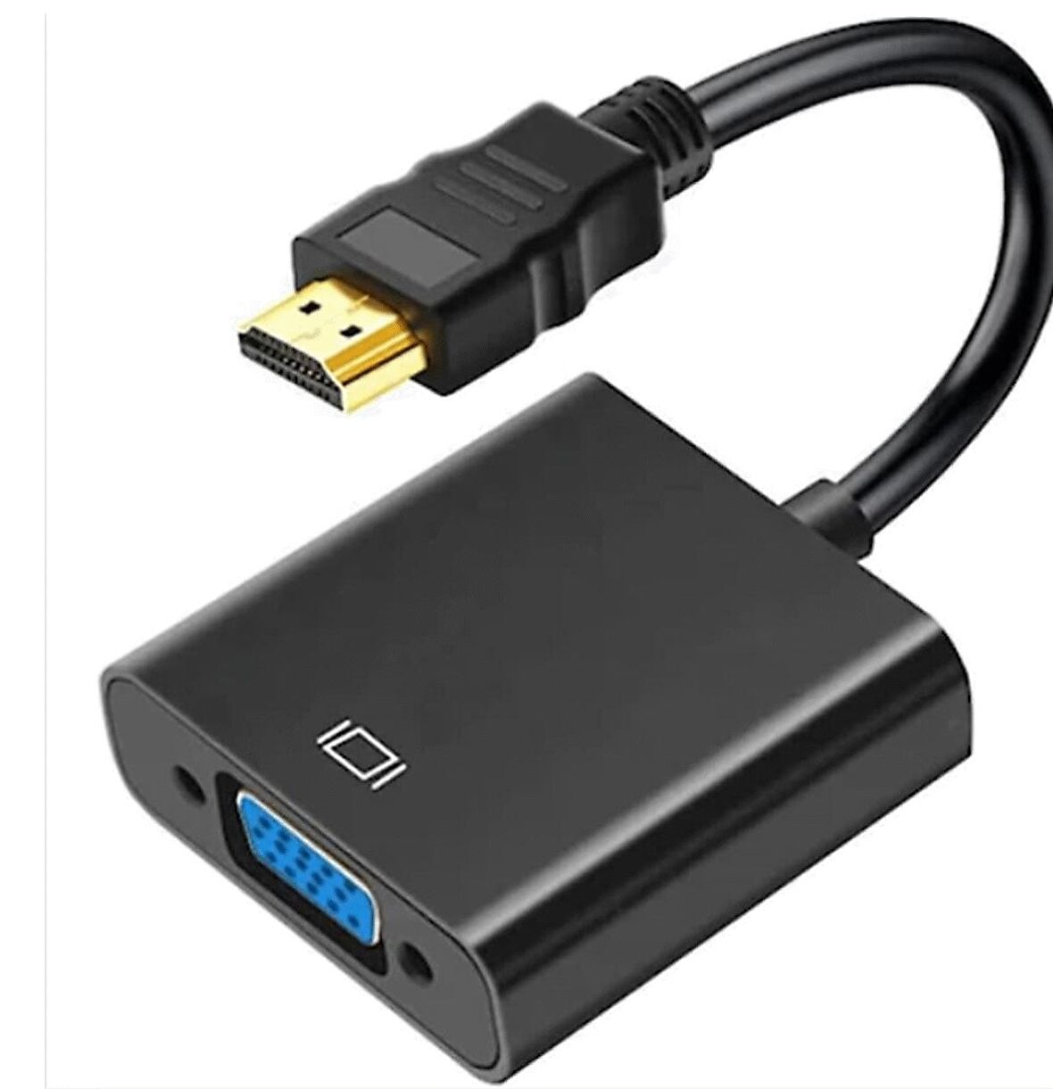 HDMI TO VGA KABLO ÇEVİRİCİ DÖNÜŞTÜRÜCÜ GÖRÜNTÜ