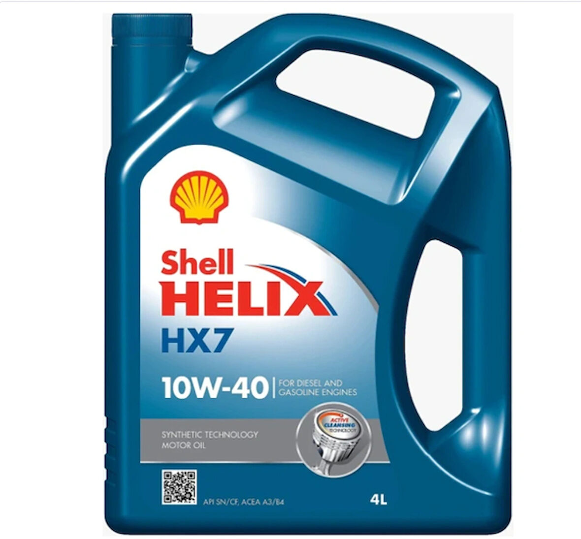 Shell Helix HX7 10W-40 4 Litre Motor Yağı