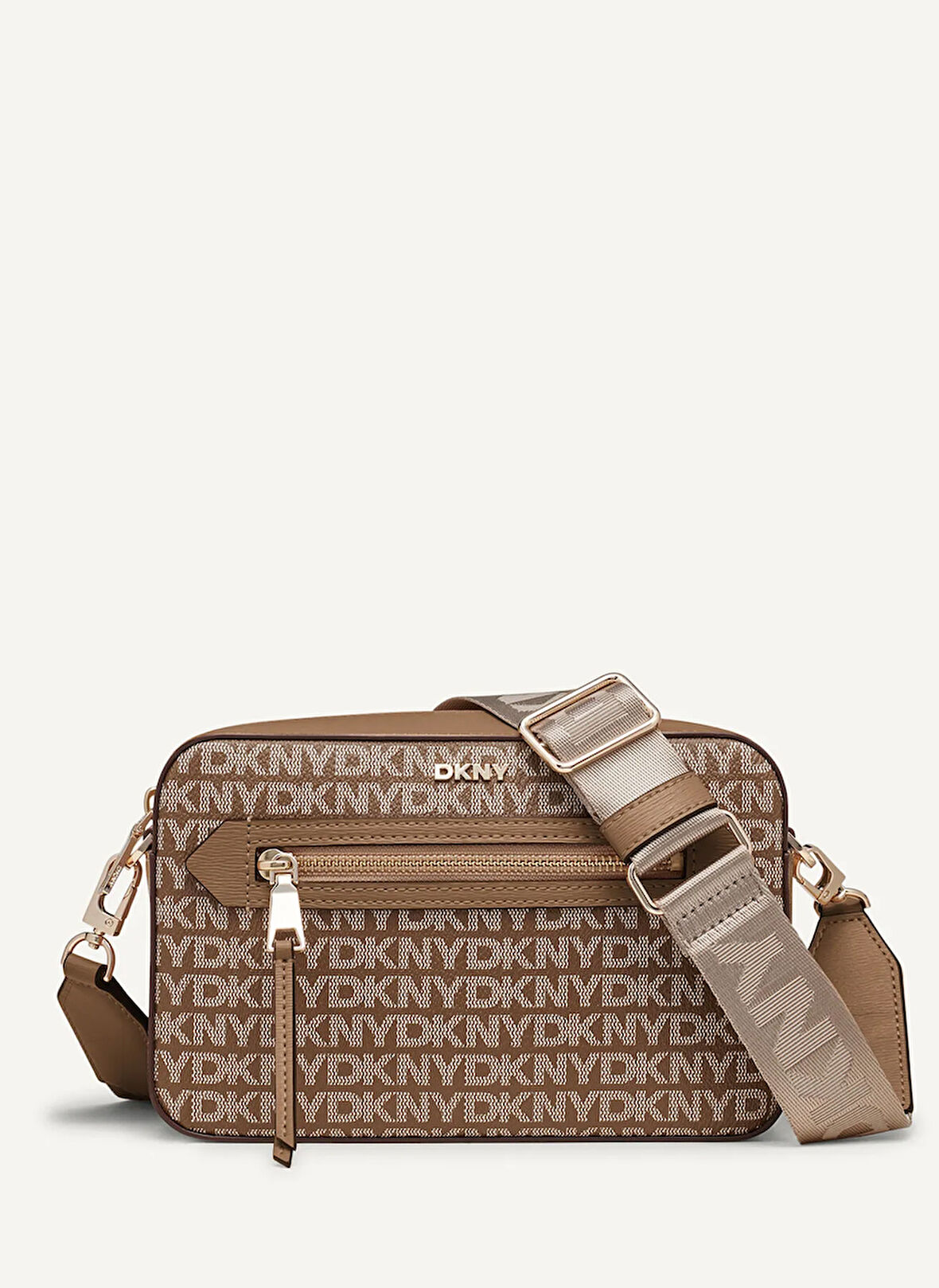 Dkny Deri Kahve Kadın 22x14,6x7 cm Çapraz Çanta R42E3E22