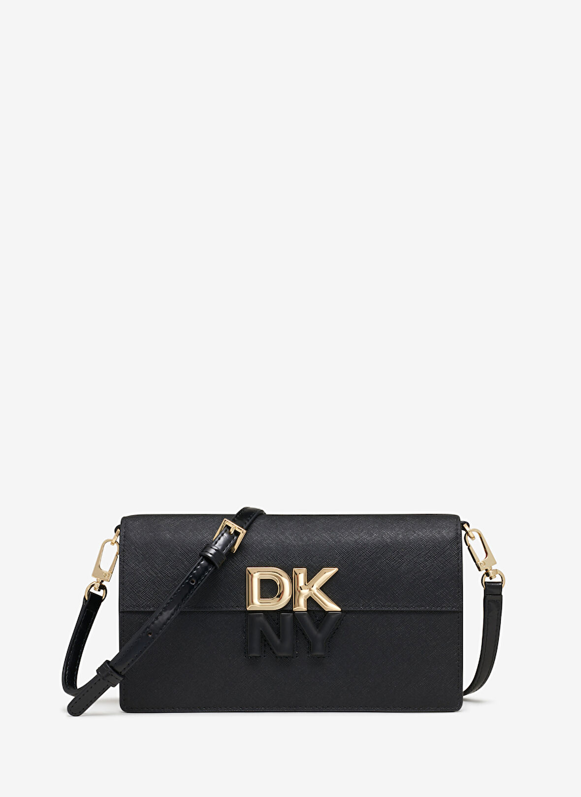 Dkny Deri Siyah Kadın 12x21x4 cm Çapraz Çanta R42FKE32