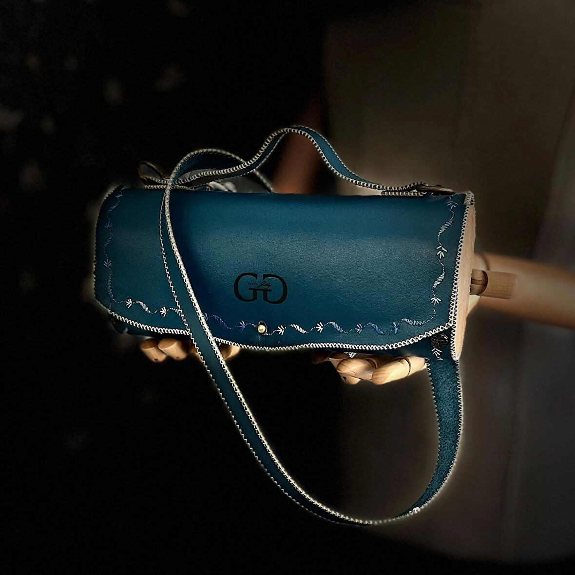 Hakiki Deri, El Yapımı Kadın Çanta, Kadın Cüzdan Larissa v3