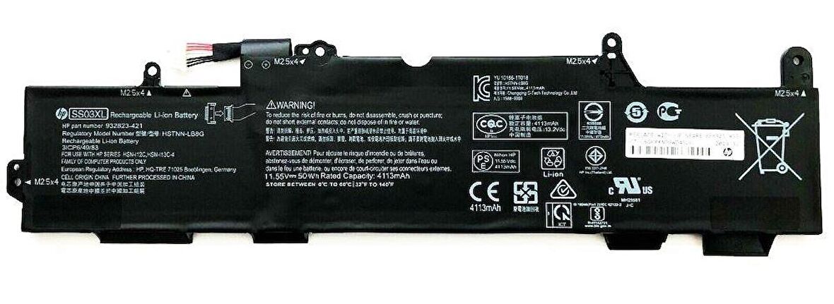 HP ss03XL 840 G5, 840 G6, 830 G5, 830 G6 ZBook 14u G5,G6 Batarya