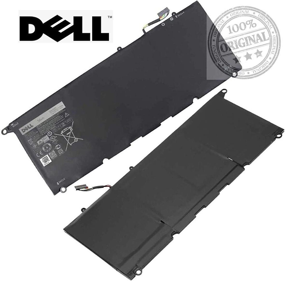 dell xps 13 9343 9350 p54g JD25G 90V7W Batarya Orjinal Dell Pil