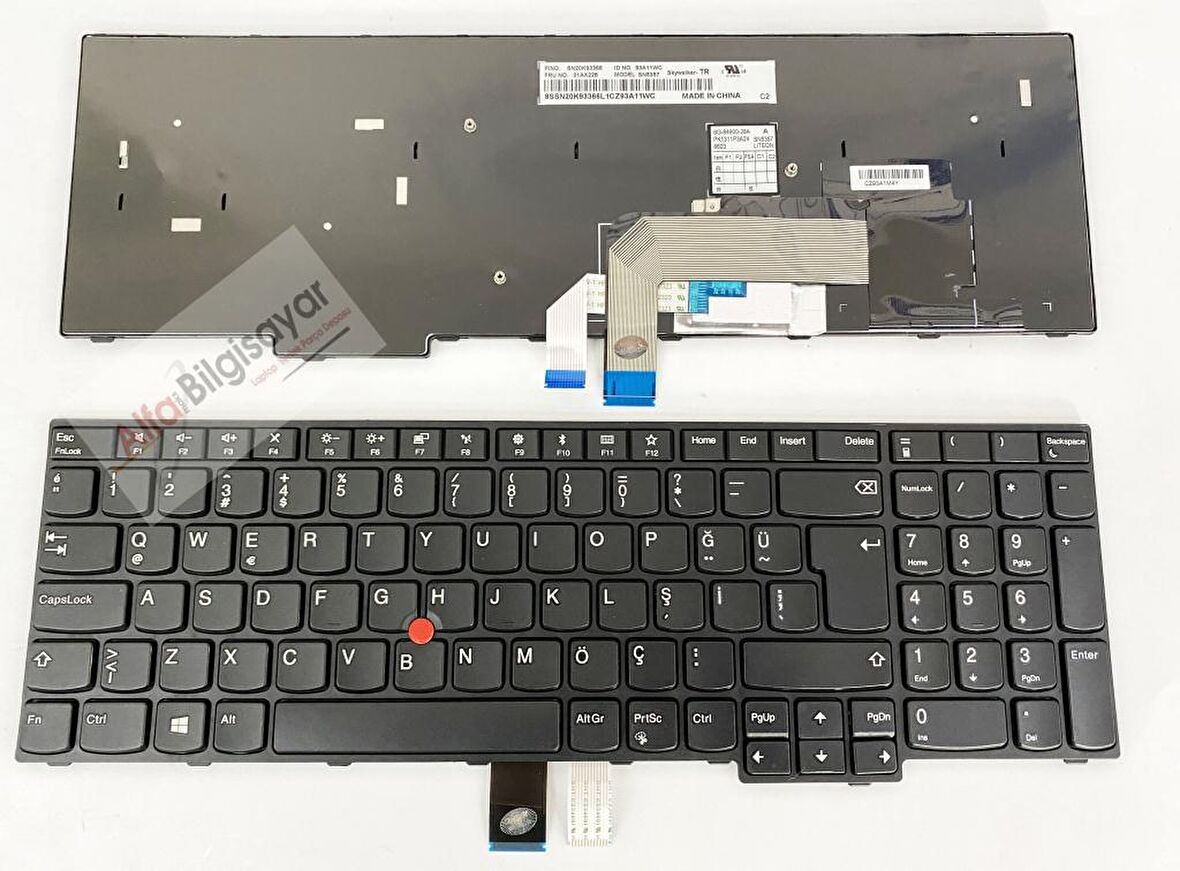 Lenovo IBM ThinkPad E570 E570C E575 SN5357 Klavye Tuş Takımı