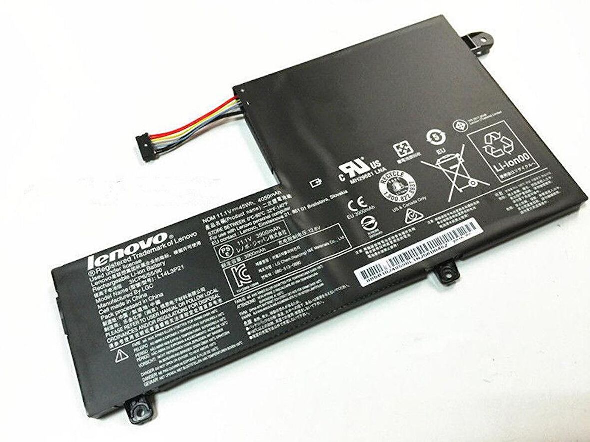 Lenovo yoga 500-14IBD, S41-35, S41-70, Flex 3-14 L14M3P21 Batarya