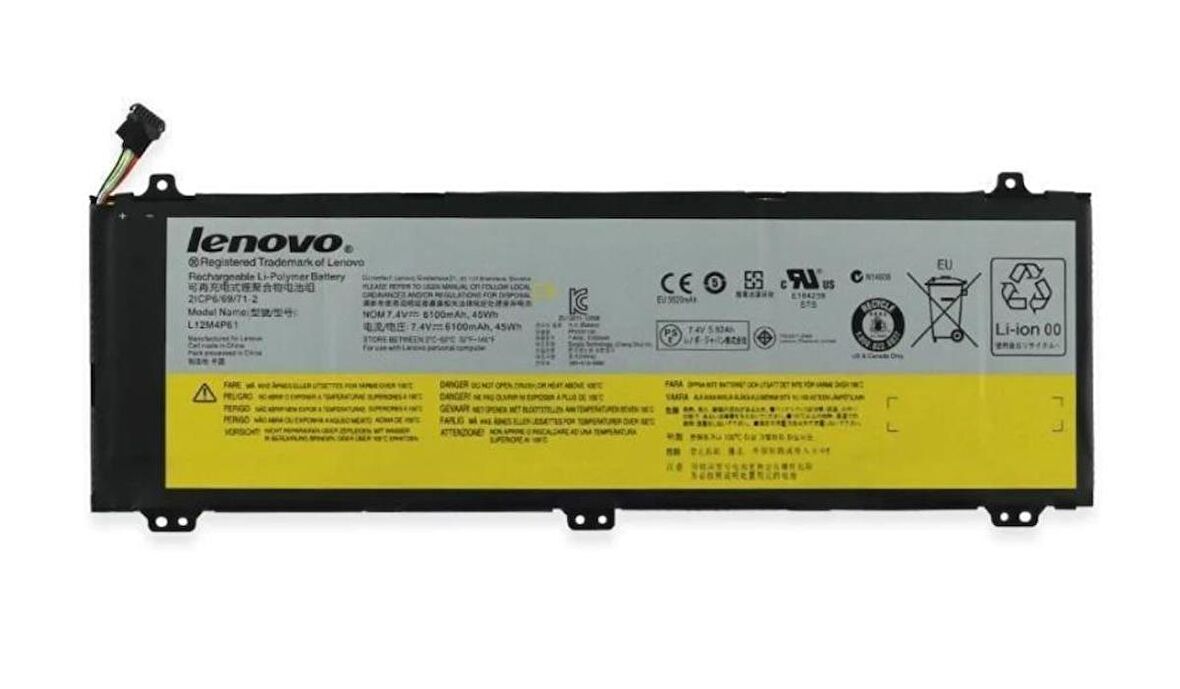 Lenovo U330, U330T Touch 20268  L12M4P61 Bataryası Pili Orjınal