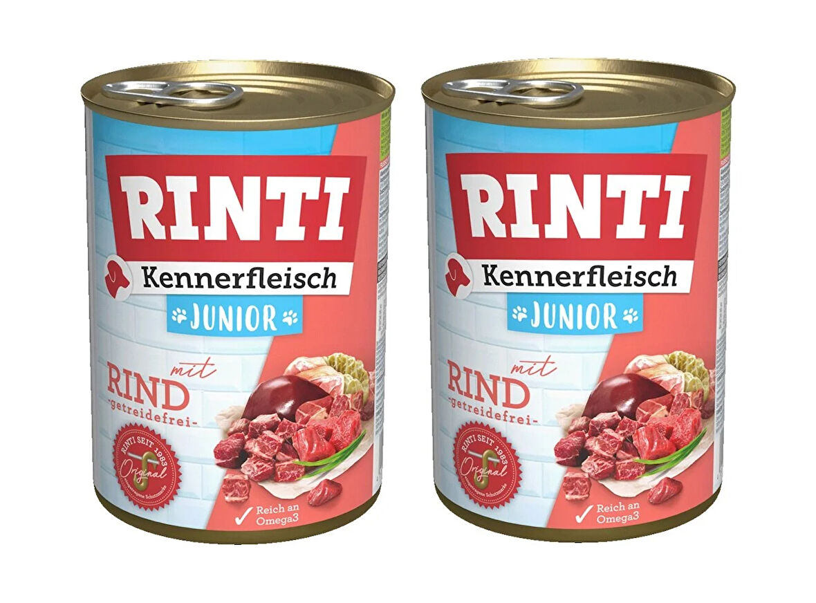Rinti Dana Etli Gurme Yavru Köpek Konservesi 400 Gr. X 2 Adet