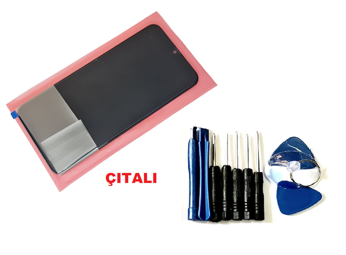 Tkgz Samsung Galaxy M21 (SM-M215F) Lcd Ekran Dokunmatik (ORJİNAL ÇITALI TAMİR SETİ)