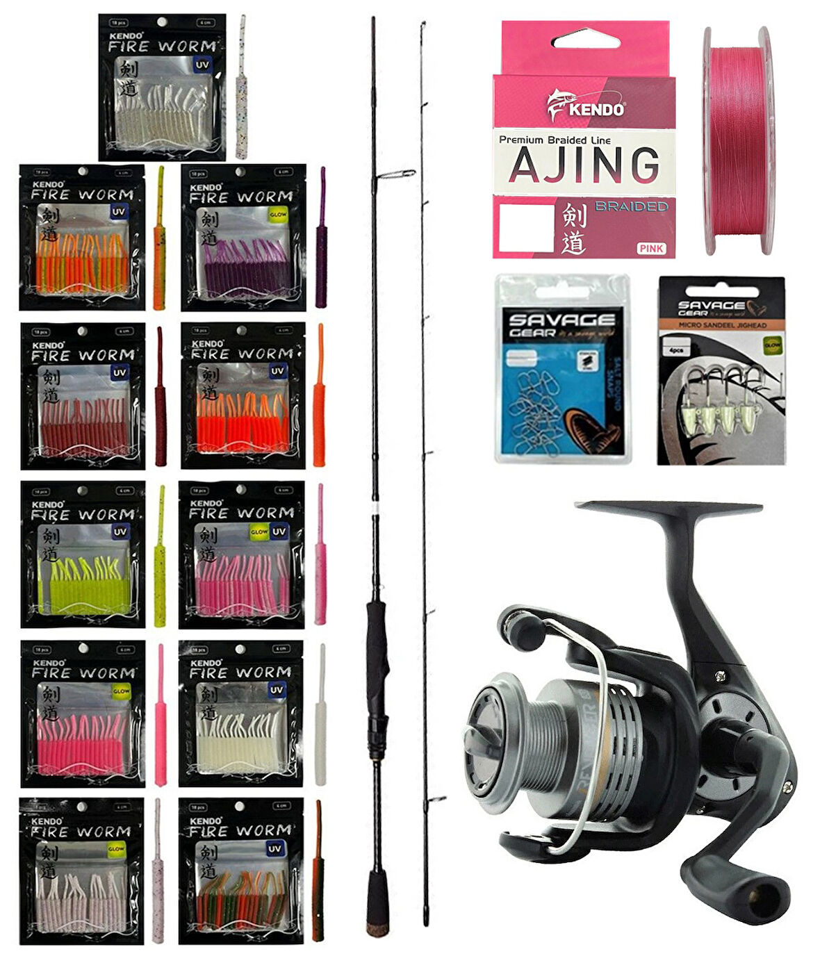 YekOutdoor ULTRA LRF Seti Savage Gear SG2 Ultra Light Game 2.13M 2-10GR &Okuma Revenger RV-25 FD Olta Makinesi