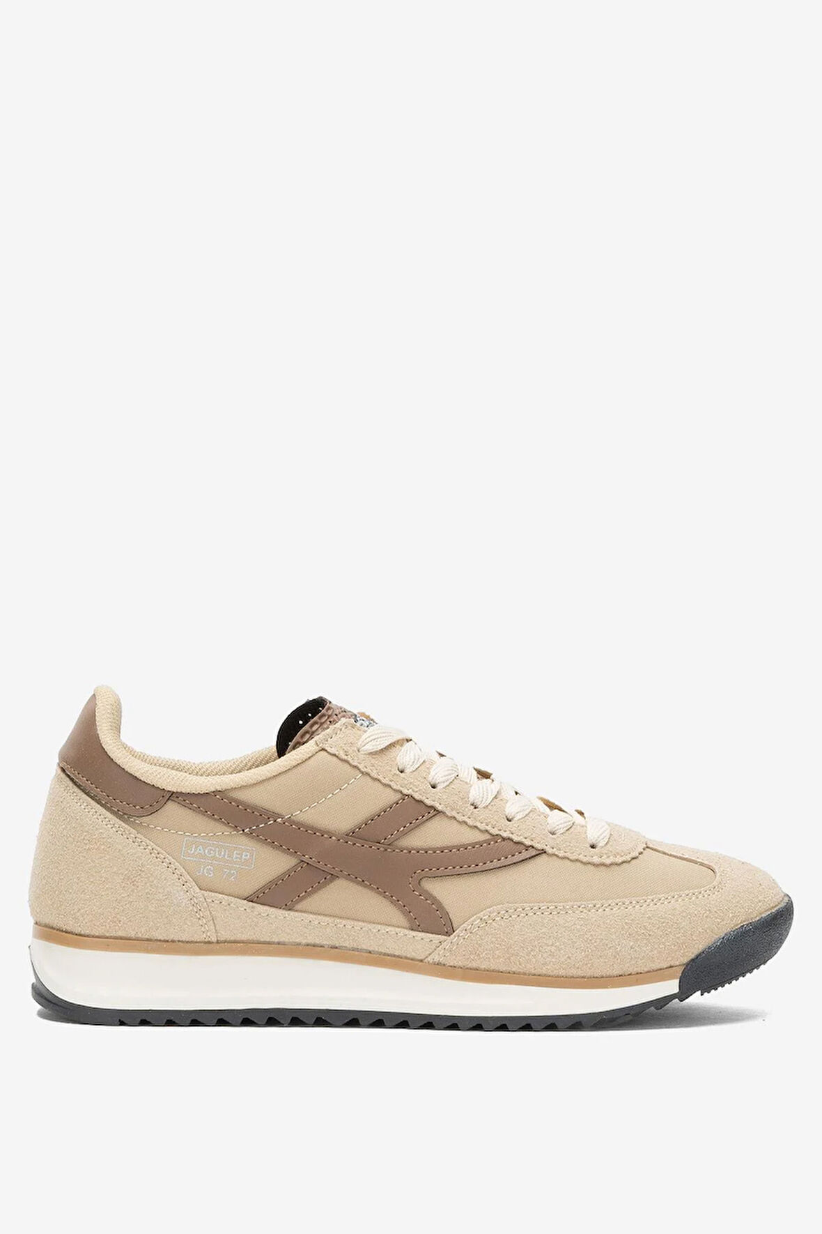 Kadın Denye Kumaş Günlük Spor Ayakkabı BEJ