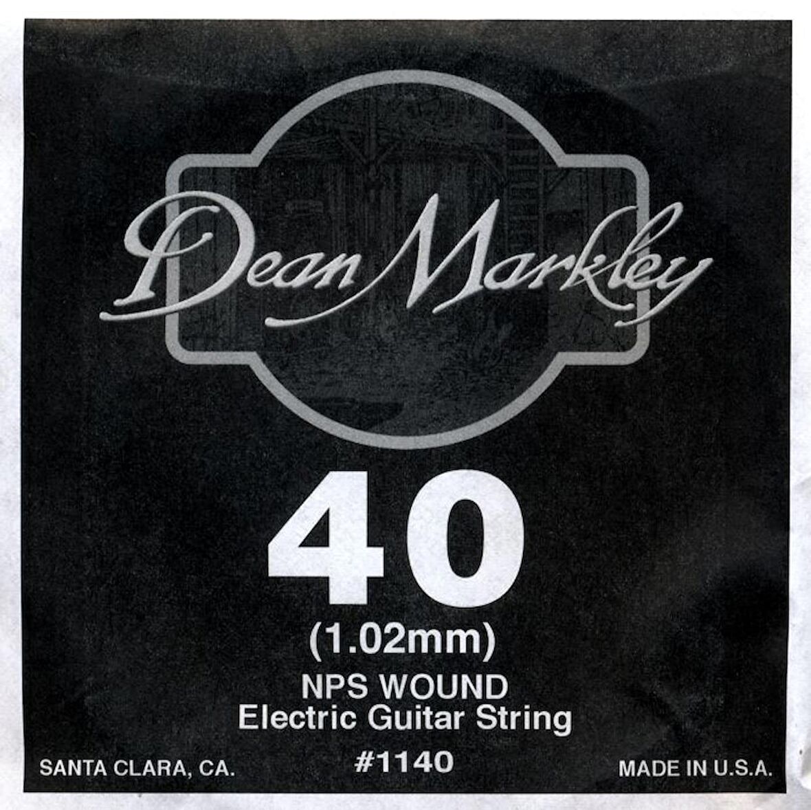 Dean Markley Wound Single 1140 - 040w Elektro Gitar Tek Tel (Sarımlı)