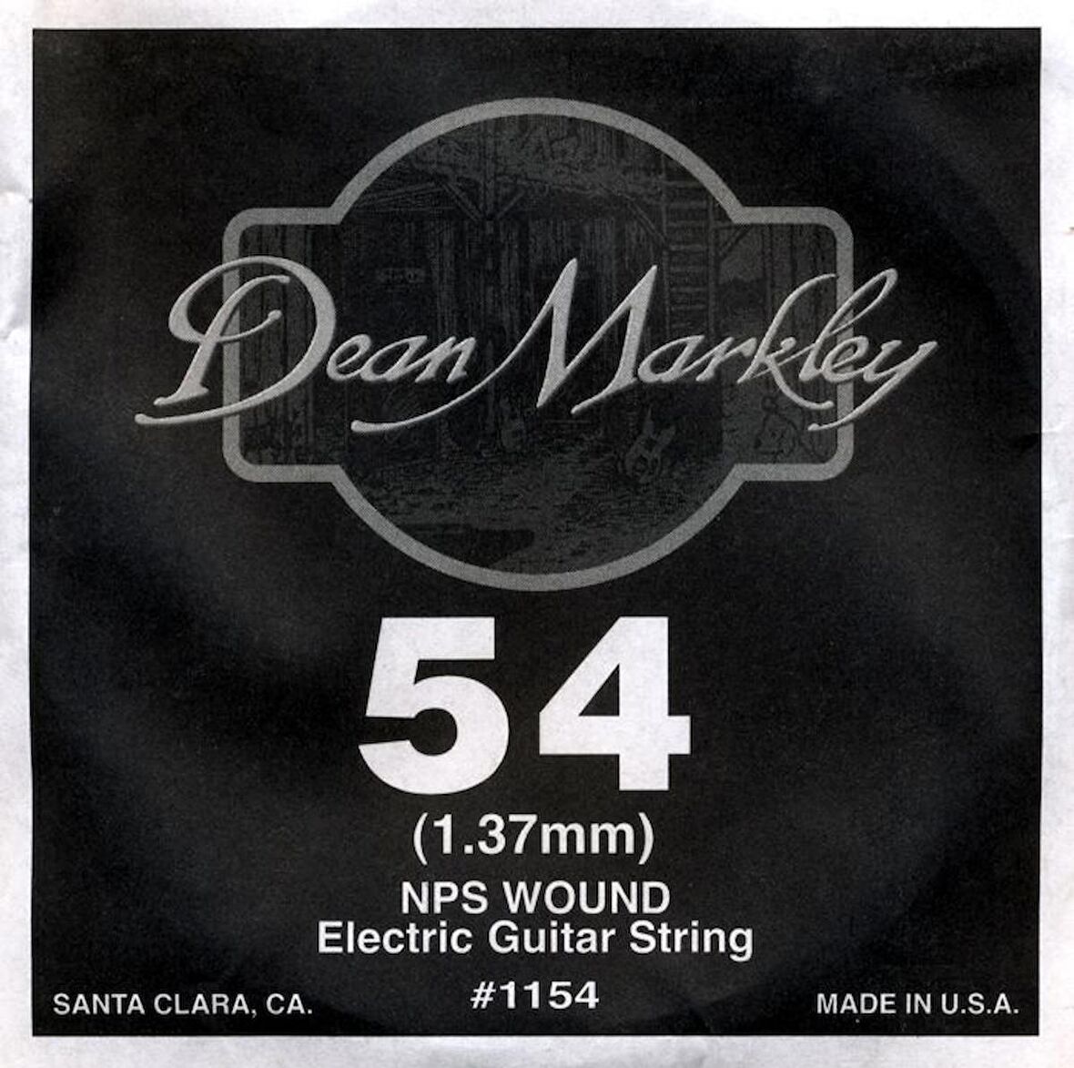 Dean Markley Wound Single 1154 - 054w Elektro Gitar Tek Tel (Sarımlı)