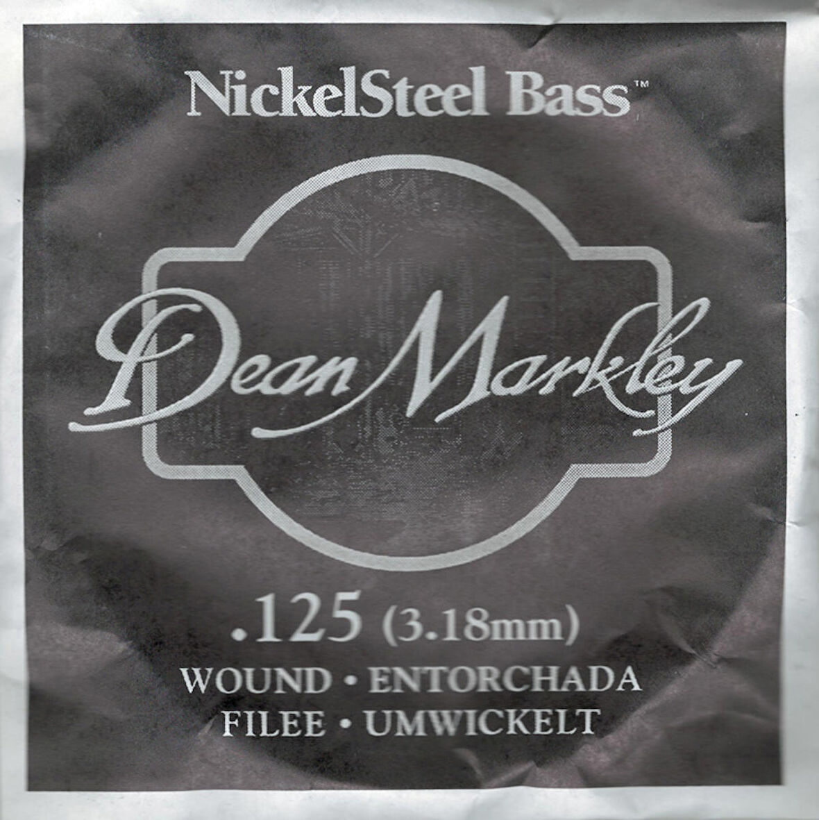 Dean Markley Nickel Steel Bass .125 Bas Gitar Tek Tel