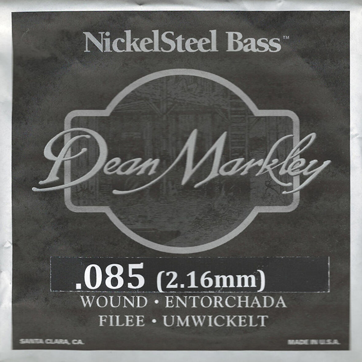 Dean Markley Nickel Steel Bass .085 Bas Gitar Tek Tel