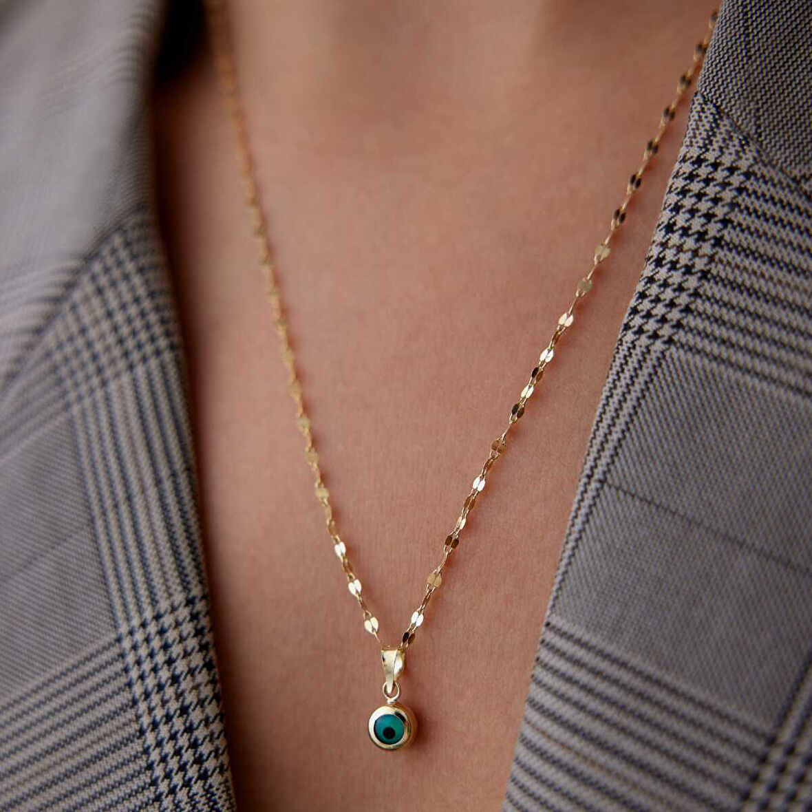 Boomerang Göz Kolye