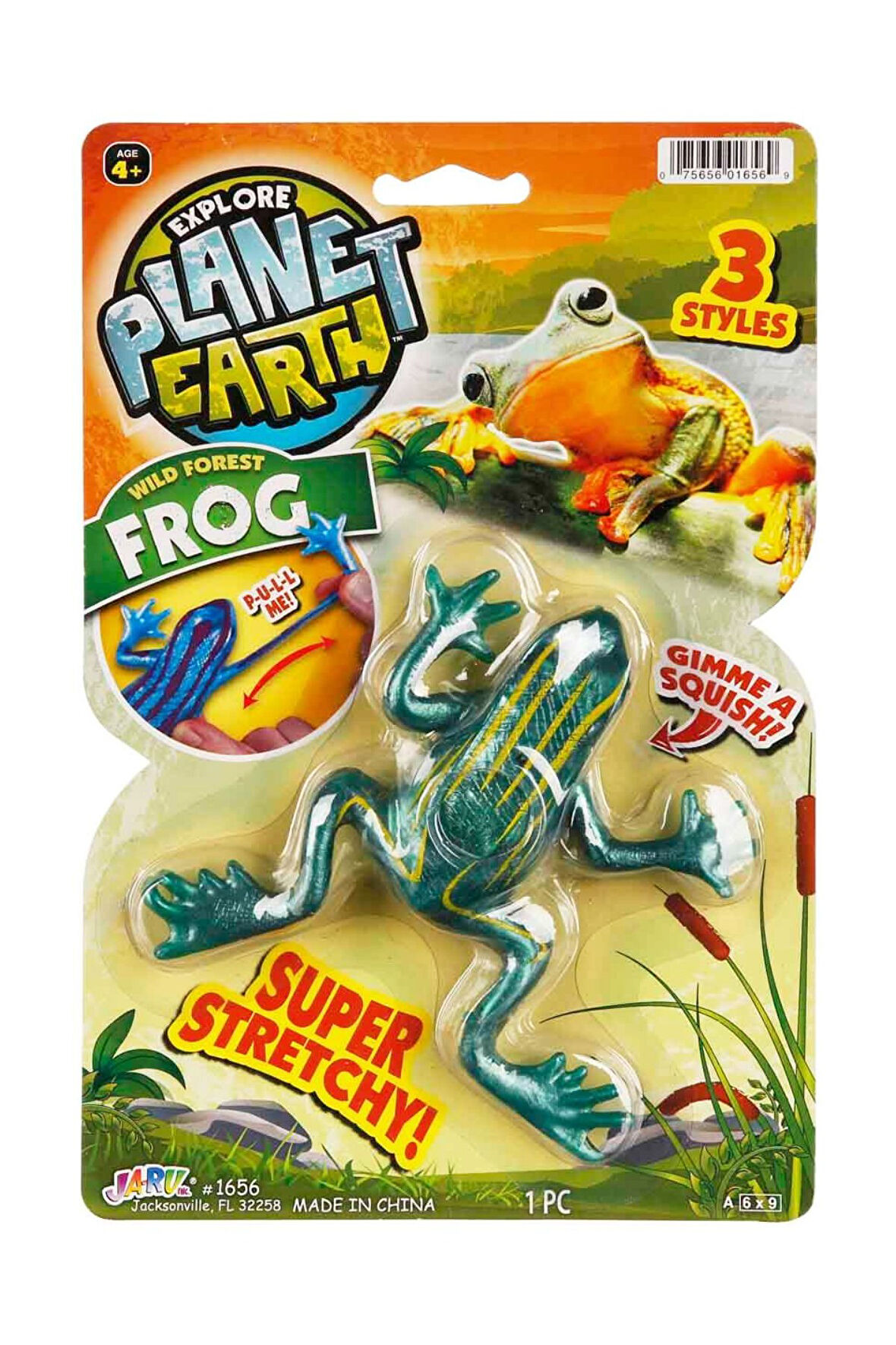 Esneklik ve Eğlence Bir Arada: Planet Earth Esnek Kurbağa!