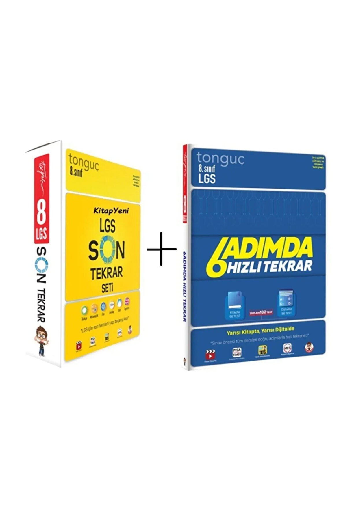 Tonguç Lgs Son Tekrar Seti + 6 Adımda Hızlı Tekrar 2021