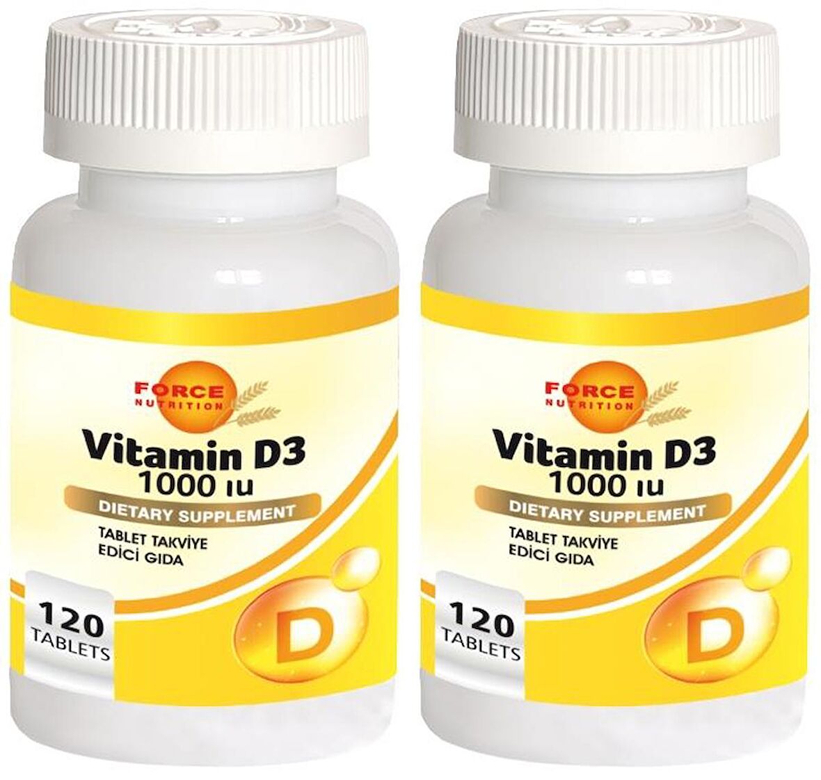 D Vitamini 1000 IU 2x120 Tablet