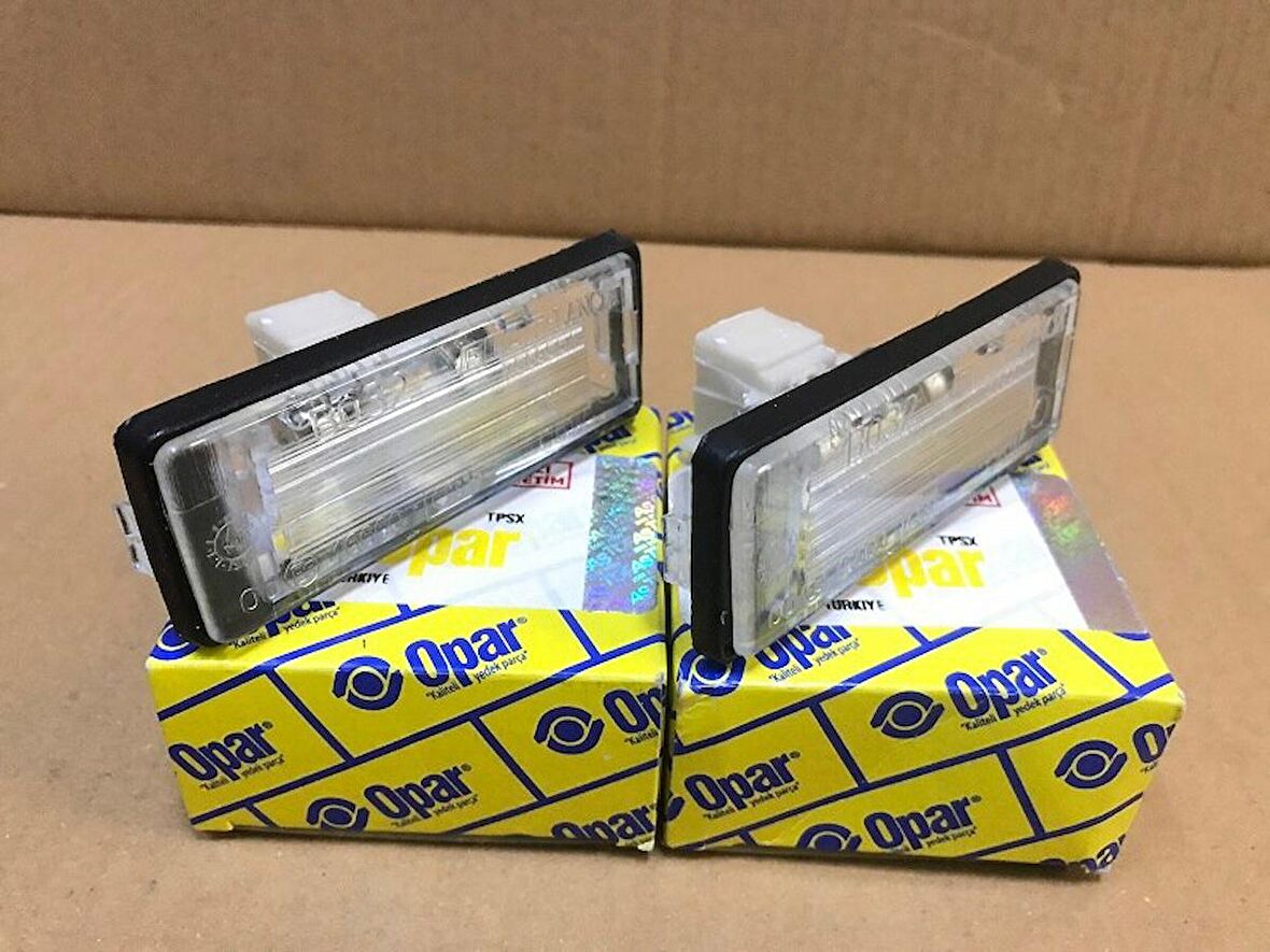 TEMPRA TİPO PLAKA LAMBASI AMPULLÜ TAKIM 2'Lİ 7569564