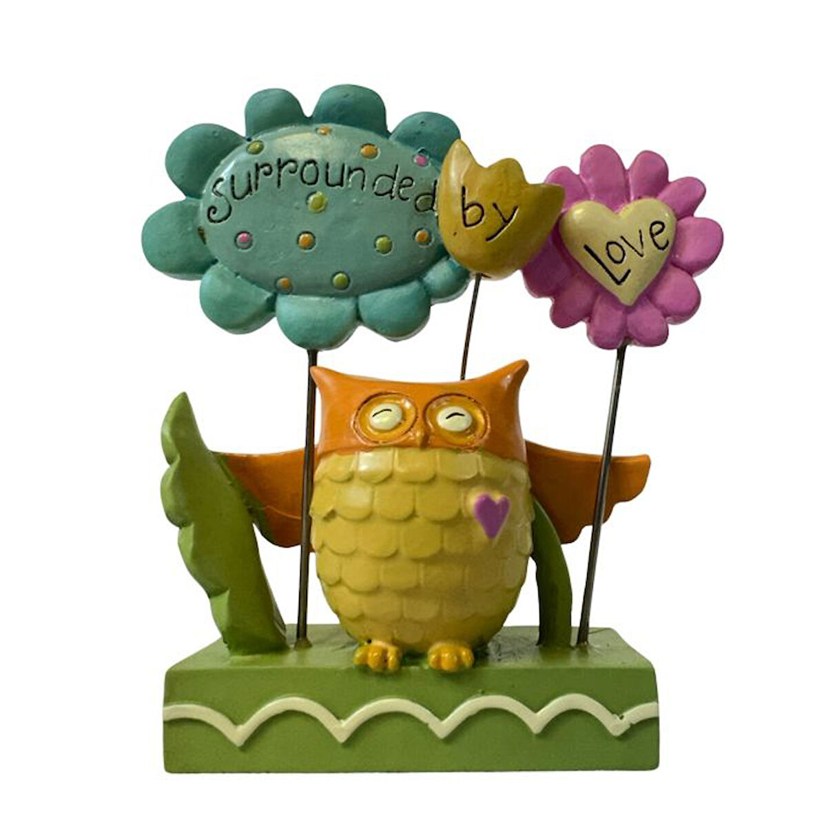 Uretti - Okay 5711 1986 Surrounded By Love Temalı Dekoratif Masa Üstü Biblo