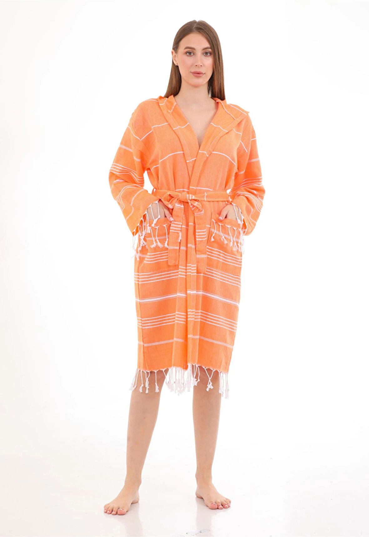 Didyma %100 Pamuk Sultan Peştemal Bornoz