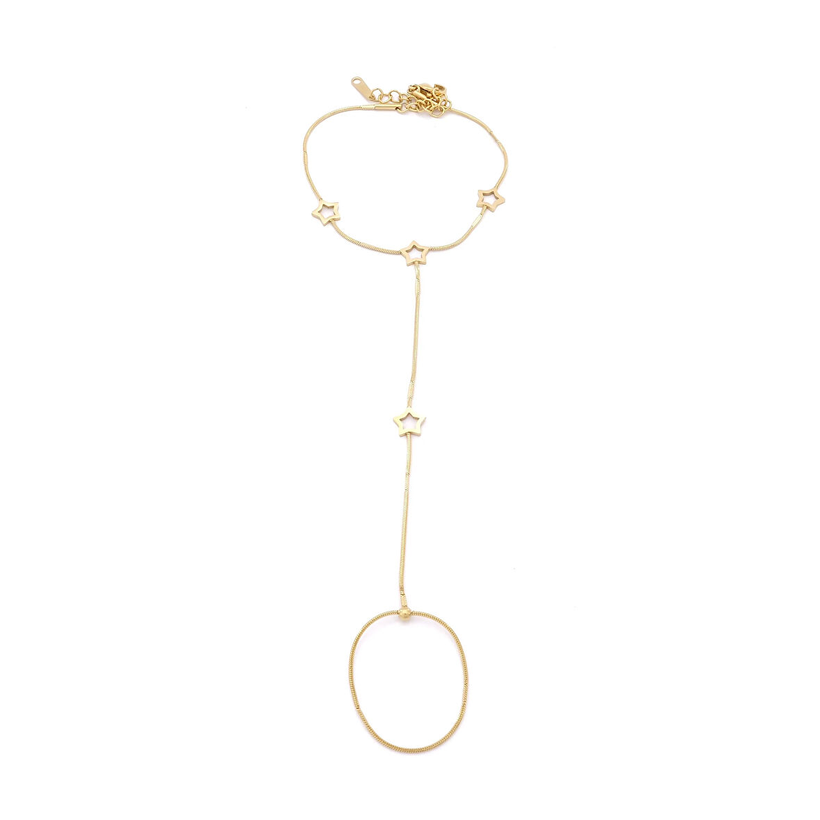 Şahmeran Altın Kaplama Kadın Yıldız Model-SHM-100