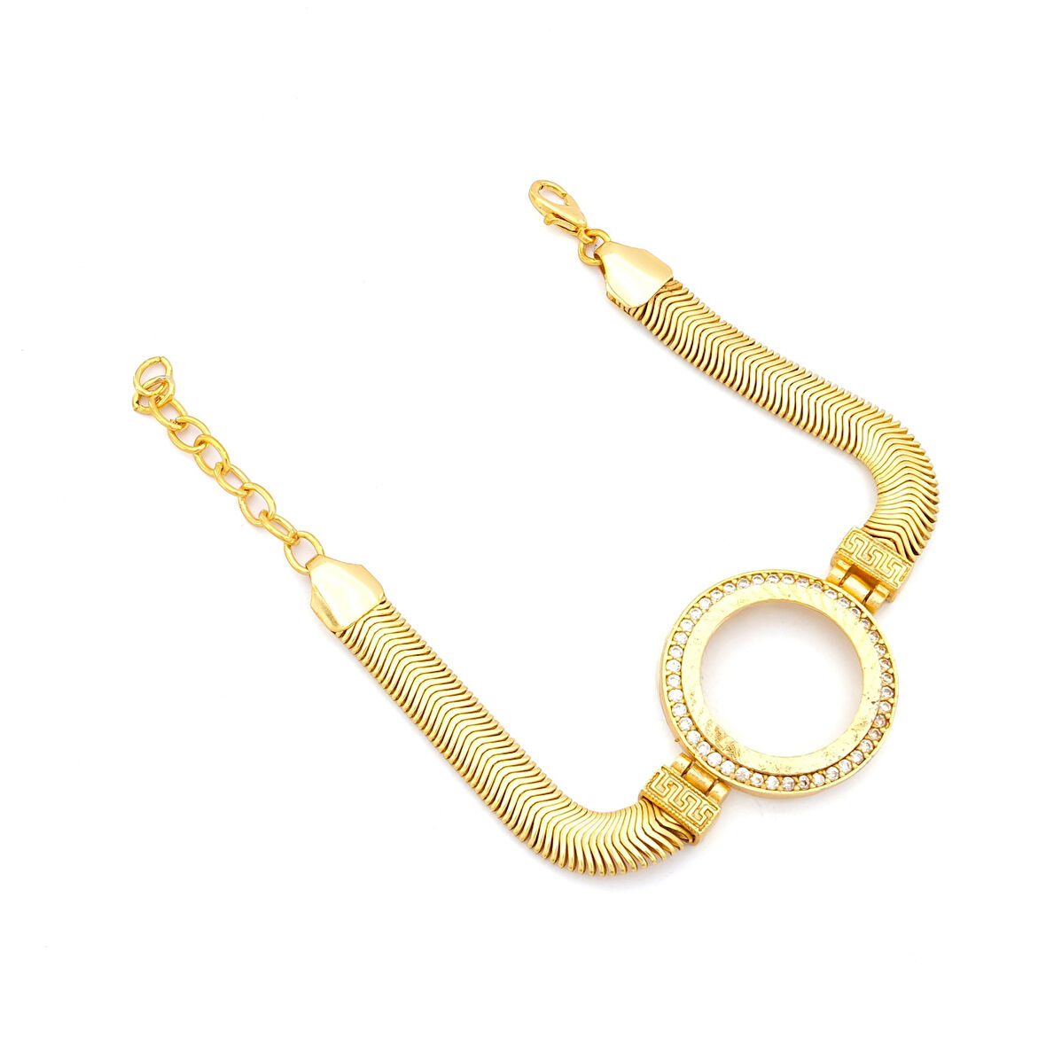 Altın Kaplama Yarım Çerçeve Bileklik BLK-1138