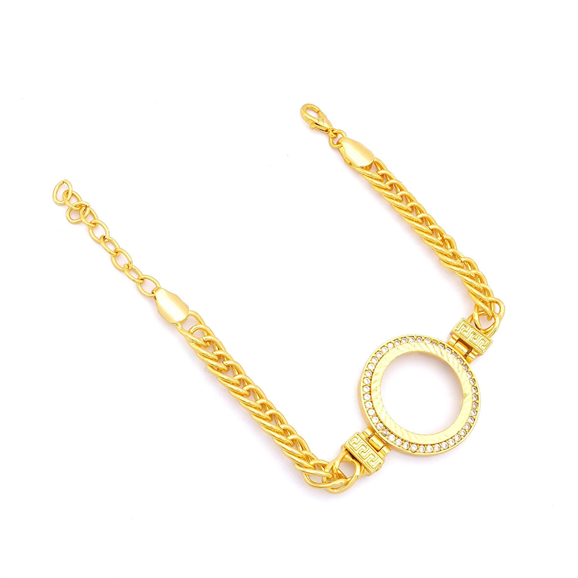 Altın Kaplama Yarım Çerçeve Bileklik BLK-1129