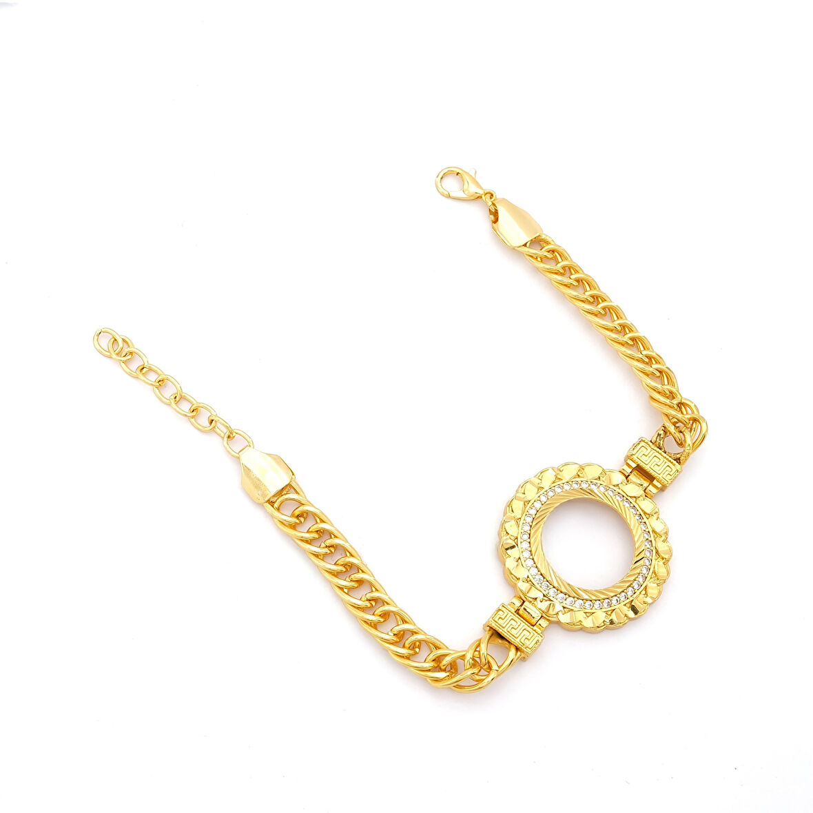 Altın Kaplama Çeyrek Çerçeve Bileklik BLK-1131