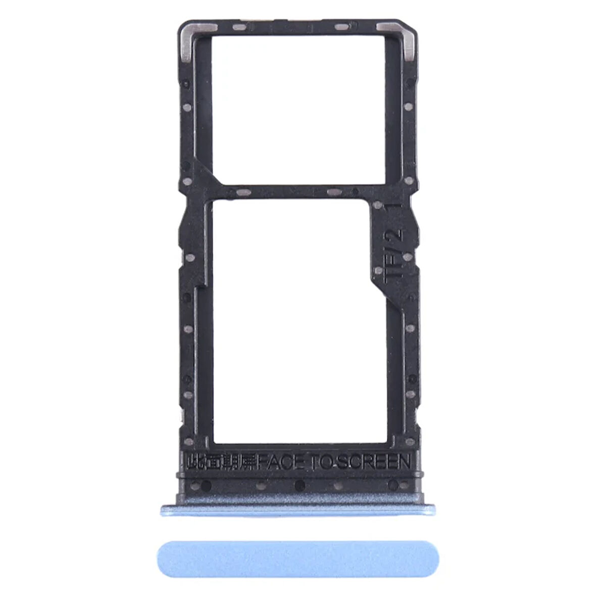 Xiaomi Uyumlu Redmi 12 4G Sim Kart Tepsisi 23053RN02A Mavi