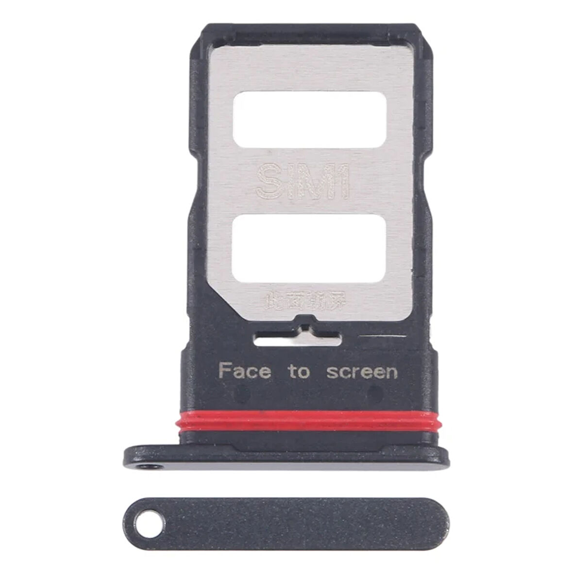 Xiaomi Uyumlu Poco X6 Pro Sim Kart Tepsisi 2311DRK48G Siyah