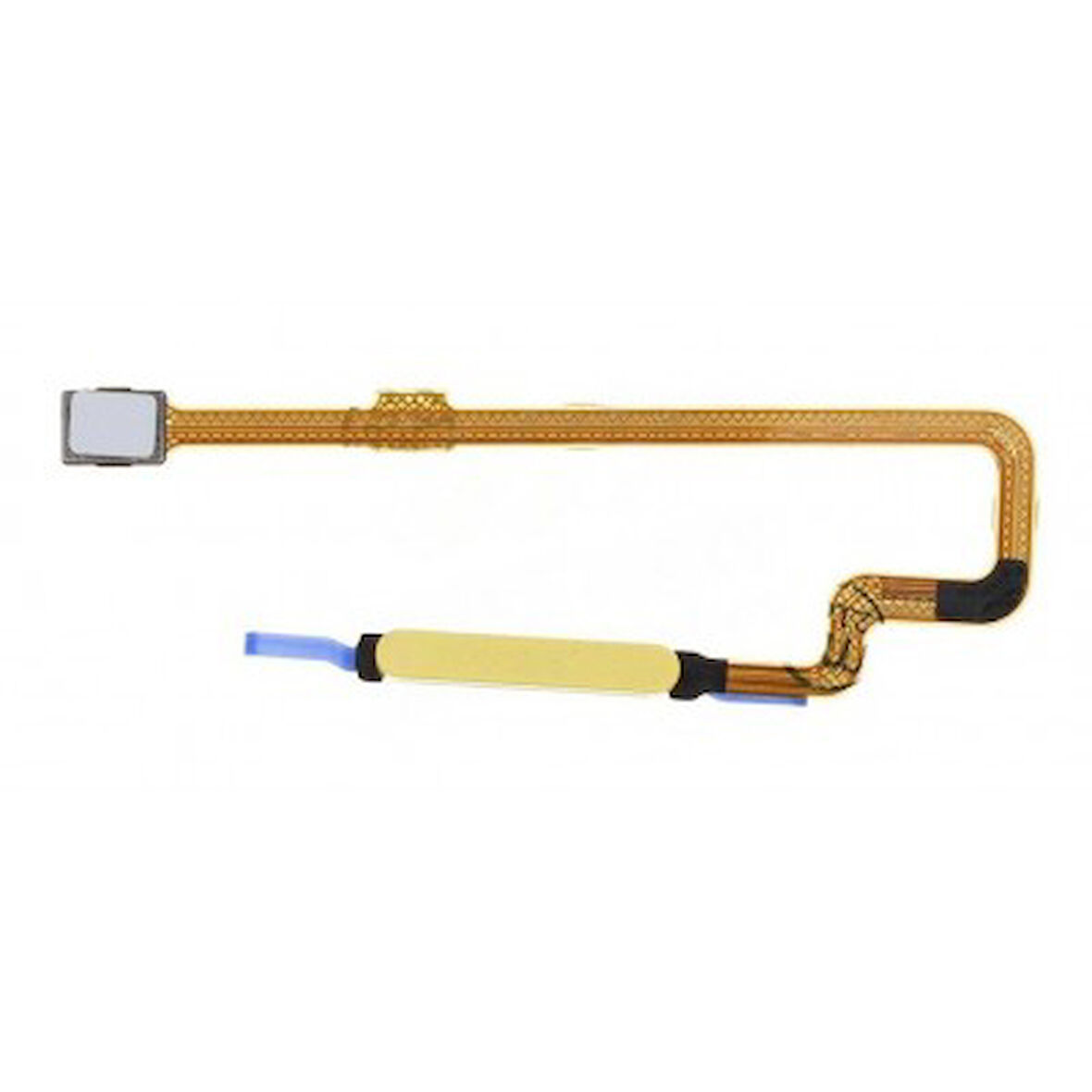 Xiaomi Uyumlu Poco M4 5G Parmak İzi Okuyucu Flex 22041219PG Sarı