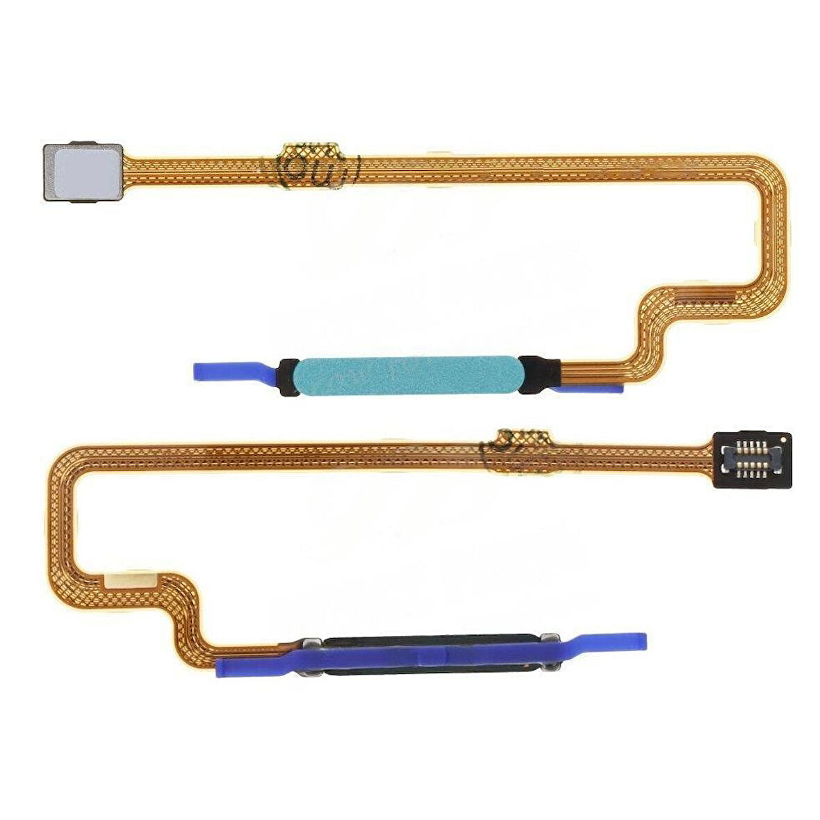 Xiaomi Uyumlu Poco M5 Parmak İzi Okuyucu Flex 22071219CG Yeşil