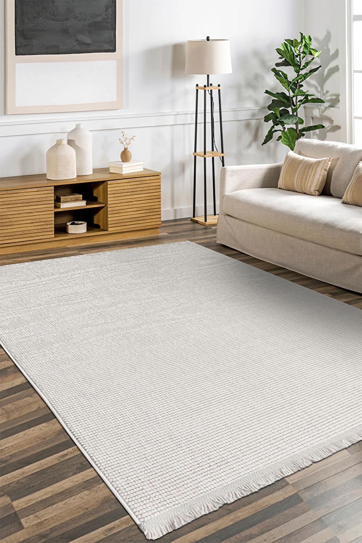 Ecolle Modern Halı | Dayanıklı, Yumuşak Dokulu, Dokuma Taban, Tozumaz