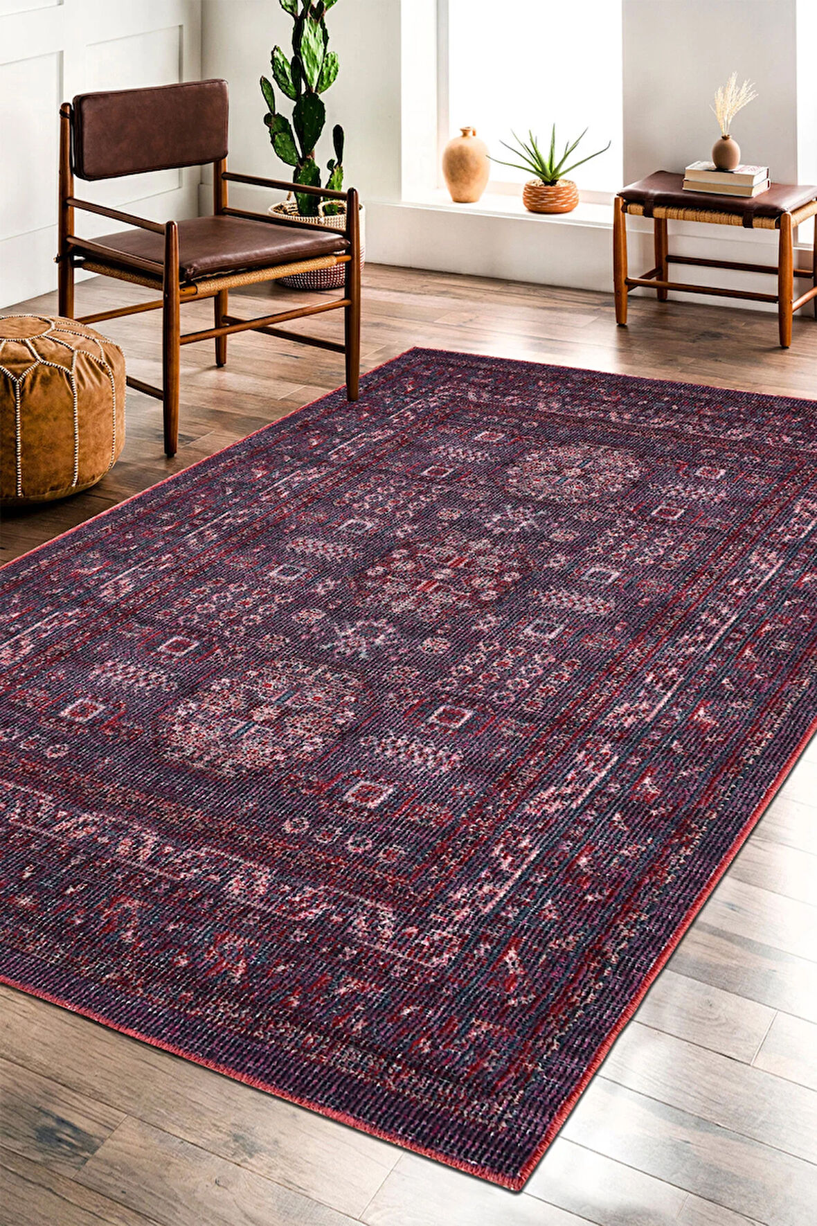 Arkaik Halı Koleksiyonu | Zamansız Dokulu Desen, Tozumaz, Kolay Temizlik, İnce Form